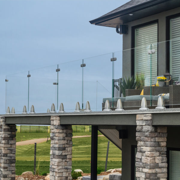 CrystalRail Frameless Glass System