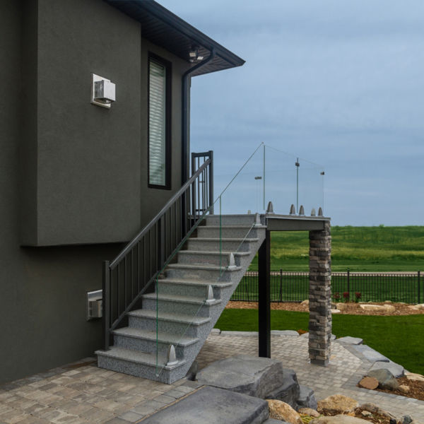 CrystalRail Frameless Glass System